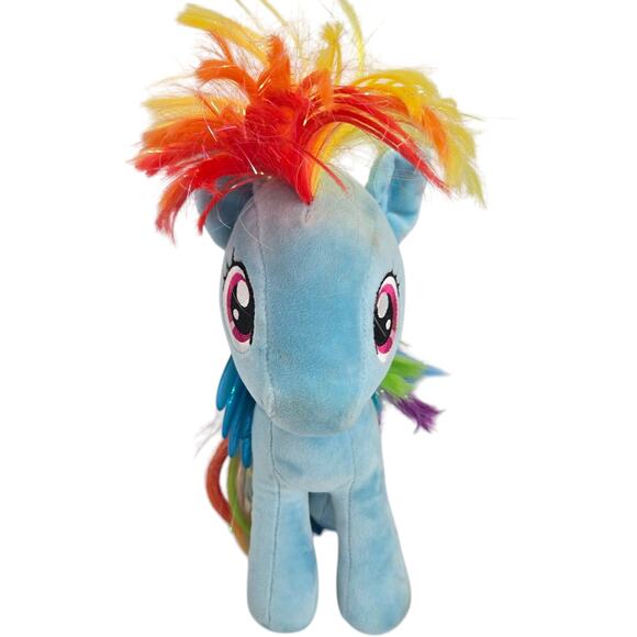 Ty Rainbow Dash Sparkle My Little Pony Blue Wings Stuffed Animal Plush Toy‎ 10" - Picture 3 of 8